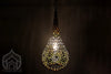 Luxurious small ceiling lamp in the dark perfect for adding chic illumination to the kitchen