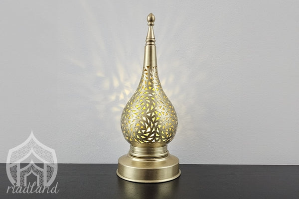 Elegant brass table lamp to illuminate your living space with sophistication