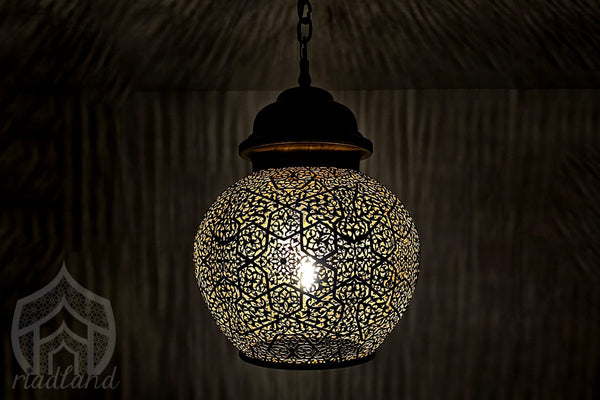 Elegant-large-ceiling-lamp-shining-in-the-dark-ideal-for-providing-elegant-illumination-in-the-living-room-or-kitchen